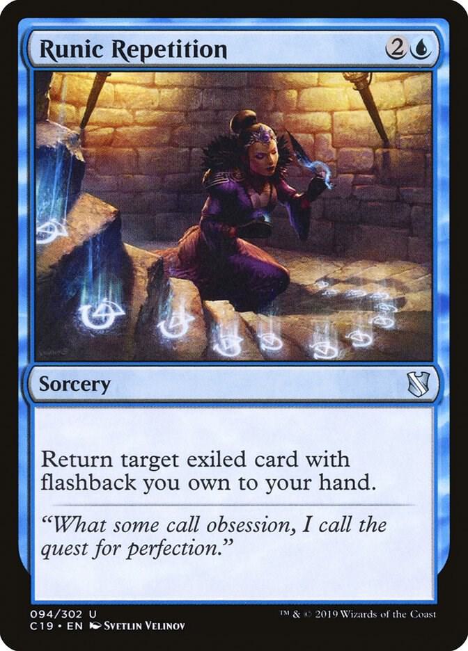 Runic Repetition 94 card