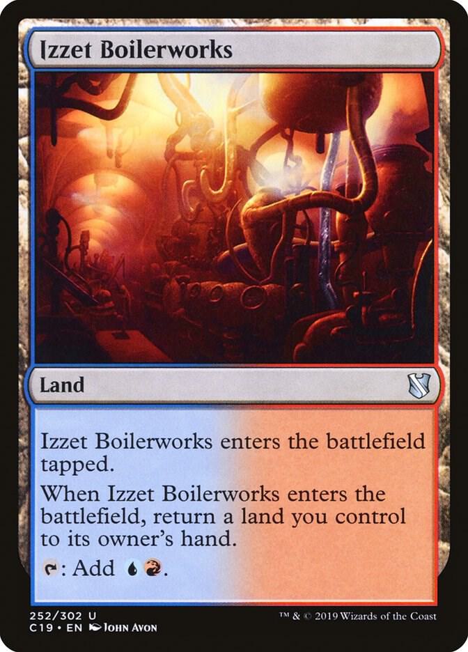 Izzet Boilerworks 252 card