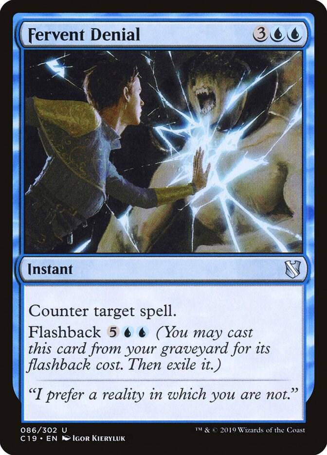 Fervent Denial 86 card