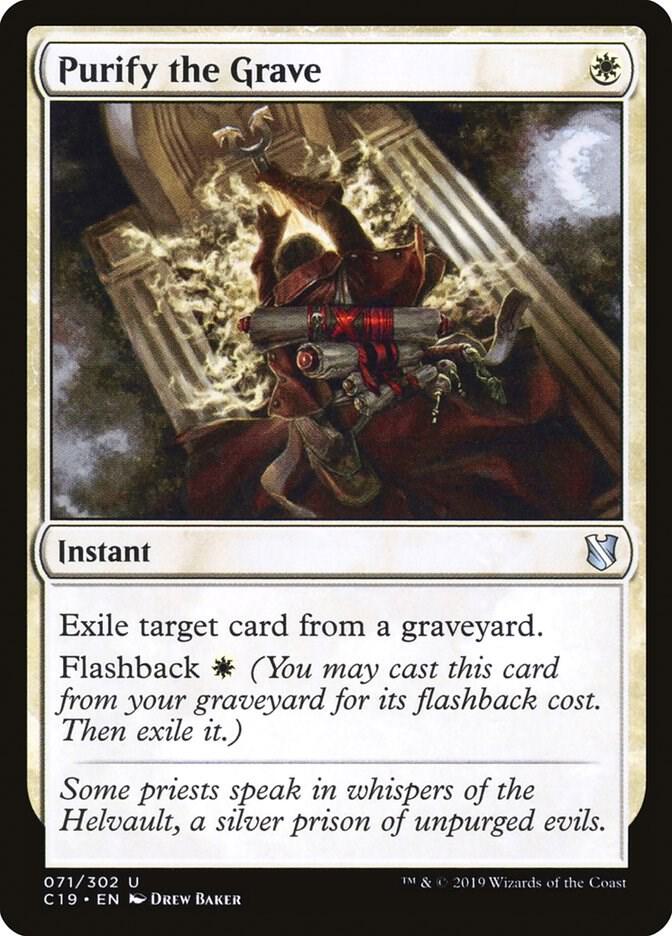 Purify the Grave 71 card