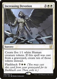 Increasing Devotion - Commander 2019 - Magic: The Gathering card