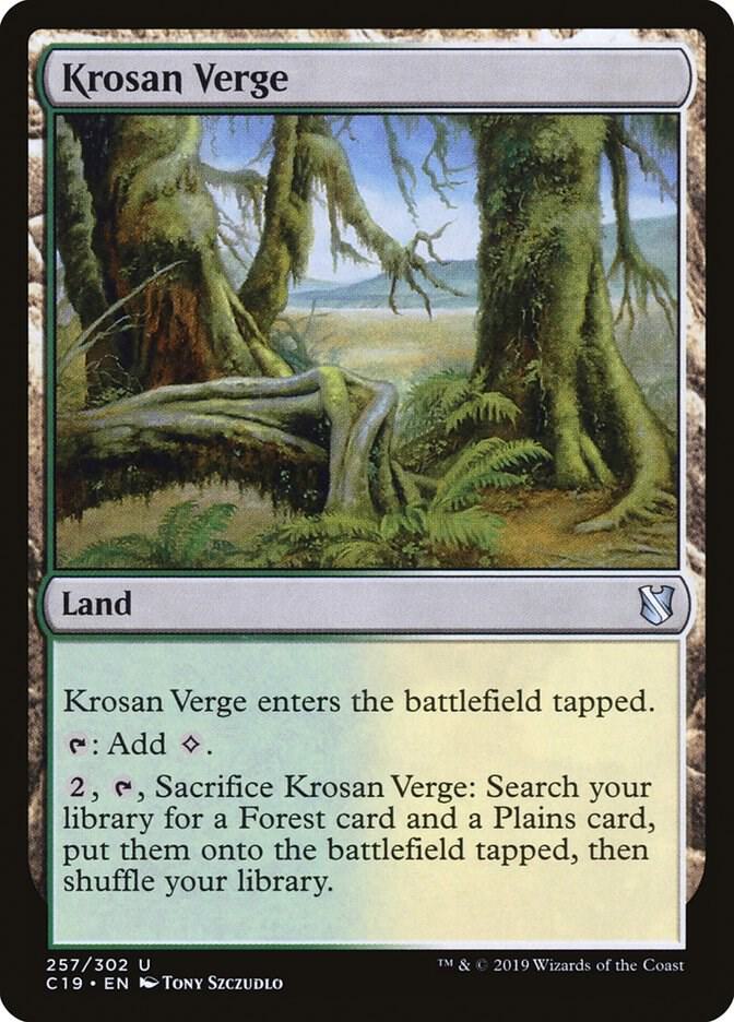 Krosan Verge 257 card