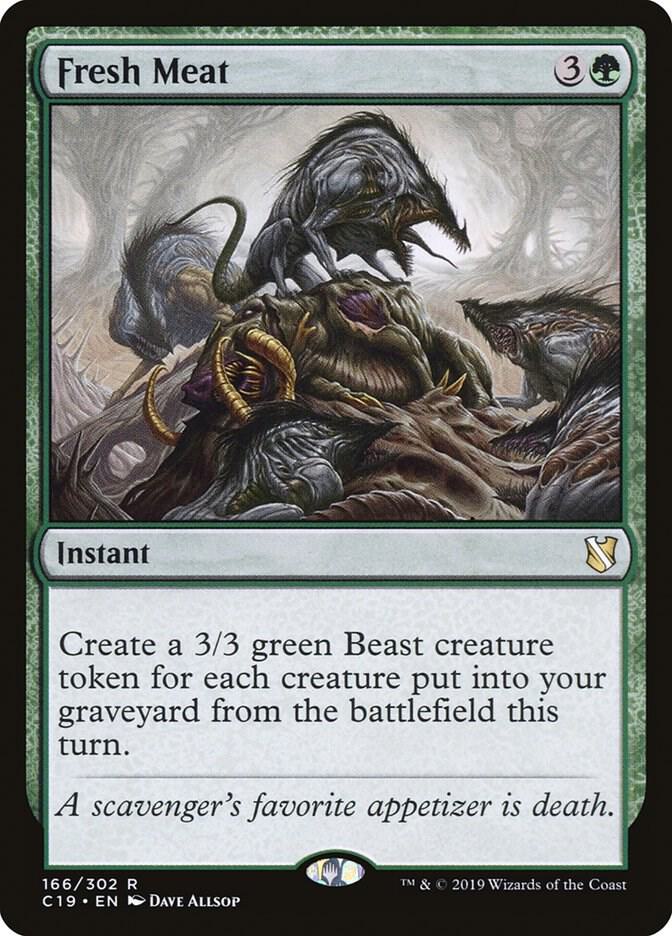 Fresh Meat 166 card