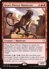 Heart-Piercer Manticore (Commander 2019)