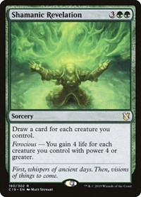 Shamanic Revelation - Commander 2019 - Magic: The Gathering card