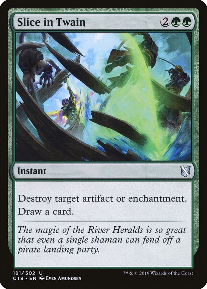 Slice in Twain 181 card