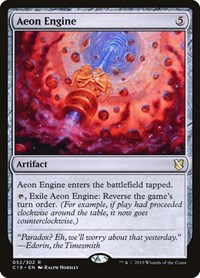 Aeon Engine - Commander 2019 - Magic: The Gathering card