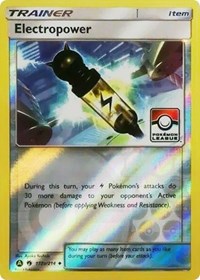 Electropower - 172a/214 (Pokemon League) #172a/214 from League & Championship Cards Pokemon card image