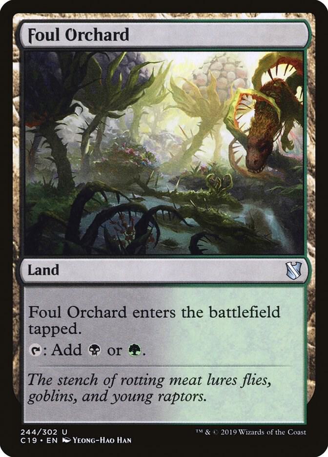 Foul Orchard 244 card
