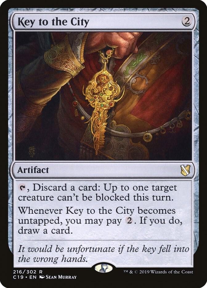 Key to the City 216 card