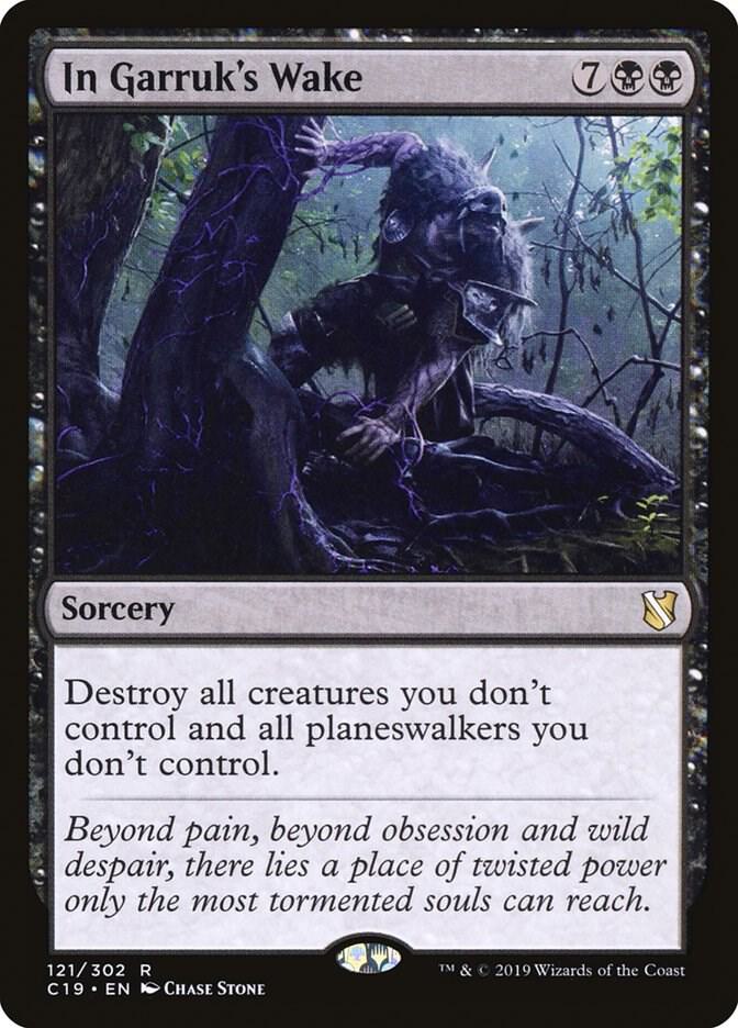 In Garruk's Wake 121 card
