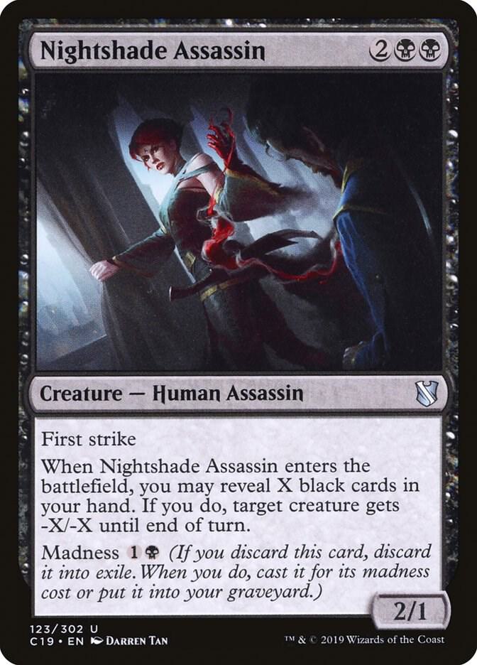 Nightshade Assassin 123 card