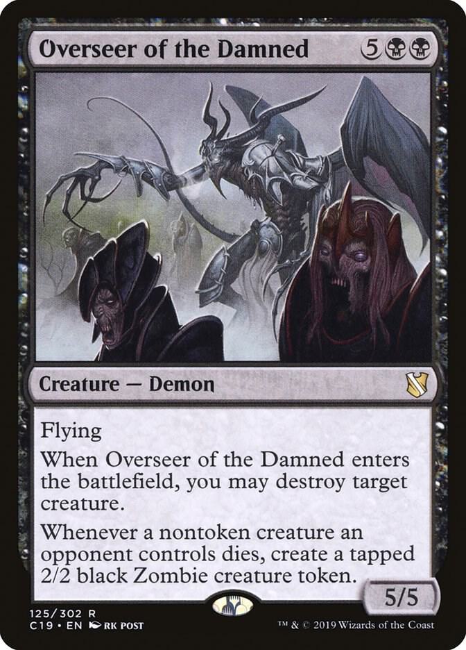 Overseer of the Damned 125 card