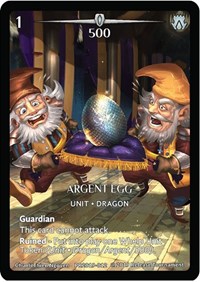 Argent Egg (Metal Prize Card)