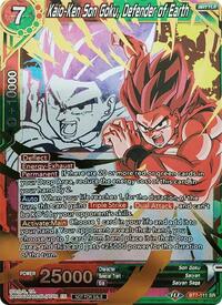 Kaio-Ken Son Goku, Defender of Earth (Event Pack 4) card art