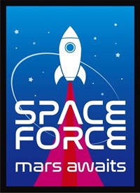 Double Matte Art Sleeve - Space Force (50-Pack) · Legion Premium Supplies Card Sleeves