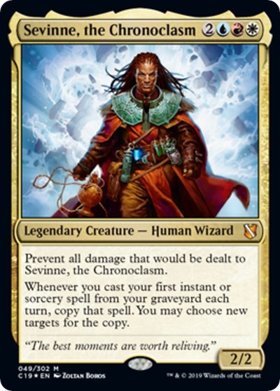 Sevinne the Chronoclasm Commander 2019