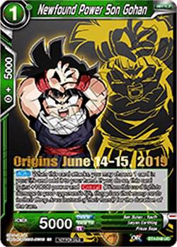 Newfound Power Son Gohan (Origins 2019) #BT4-048_PR — Tournament Promotion Cards
