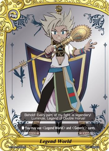 Legend World (RR Foil) (Character Flag) - S-TD02: Legend of Double