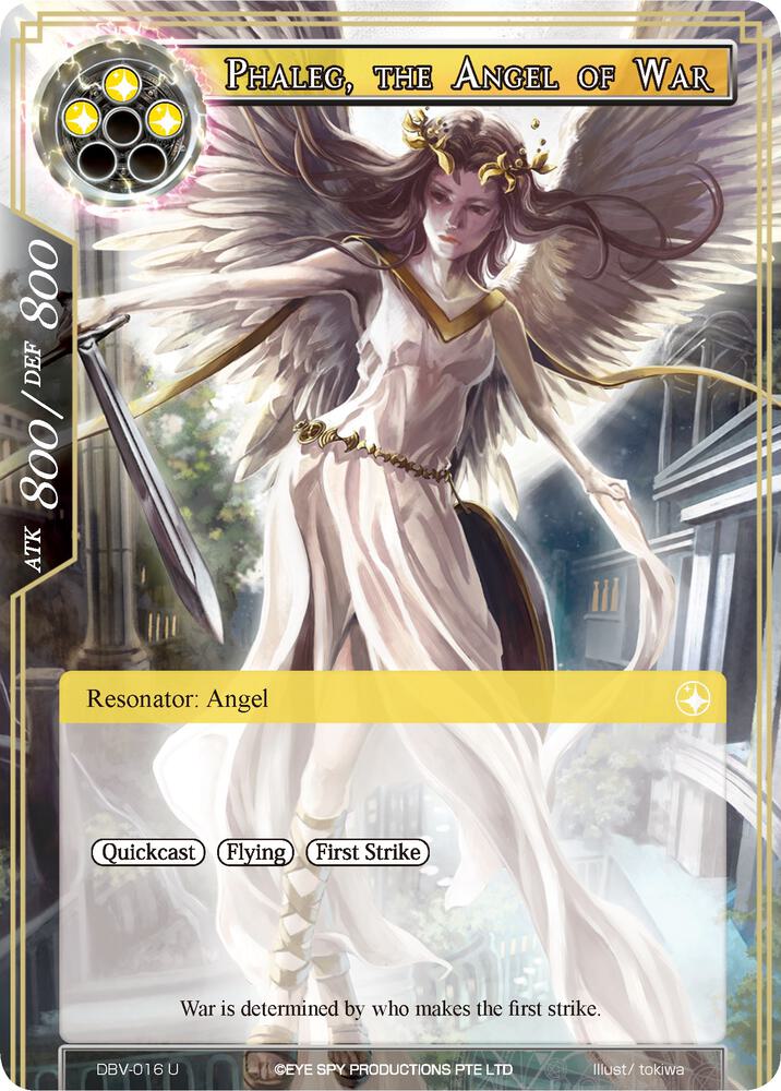 Phaleg, the Angel of War