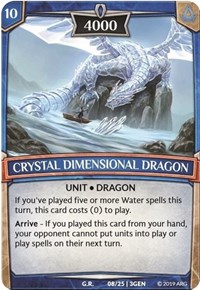 Crystal Dimensional Dragon