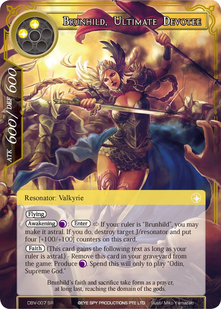 Brunhild, Ultimate Devotee