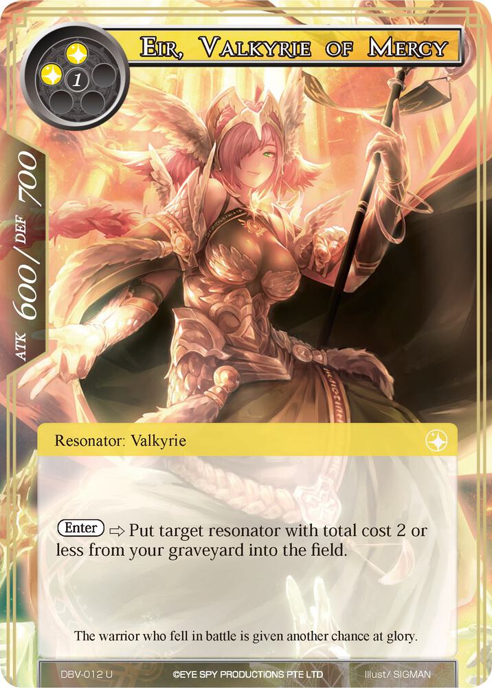 Eir, Valkyrie of Mercy