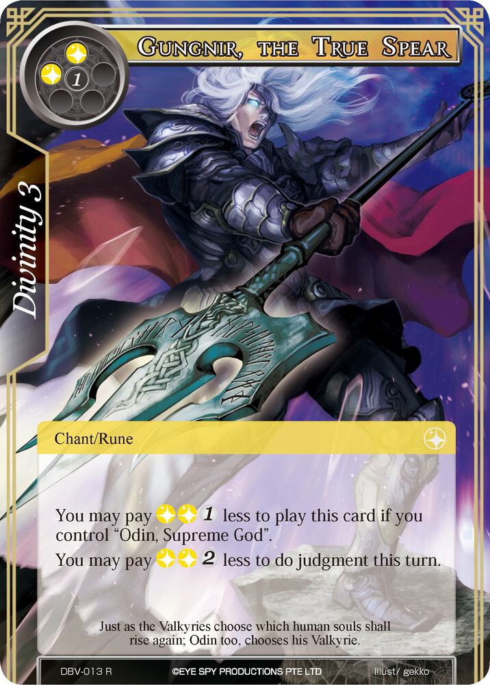 Gungnir, the True Spear