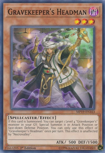 Gravekeeper's Headman