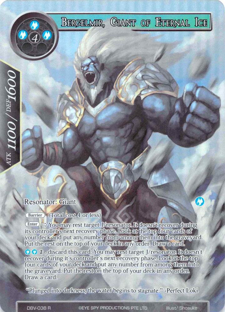 Bergelmir, Giant of Eternal Ice (Full Art)