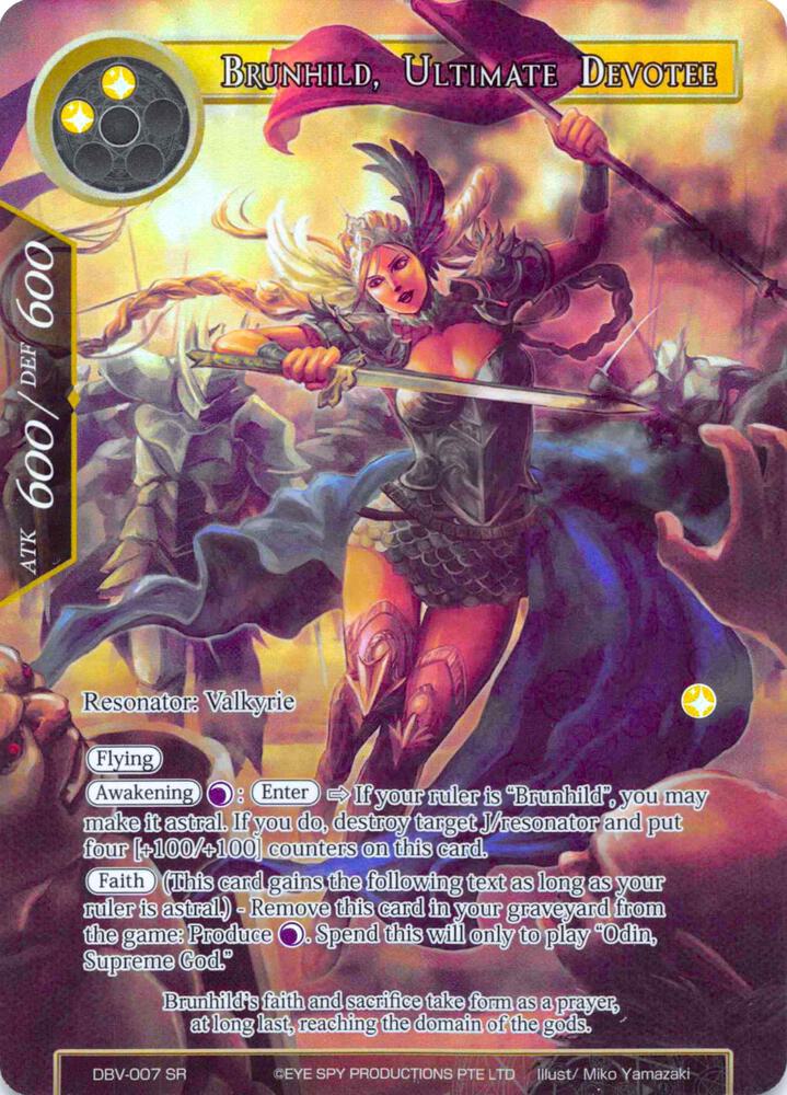 Brunhild, Ultimate Devotee (Full Art)