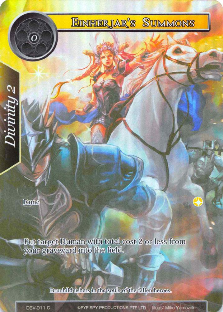 Einherjar's Summons (Full Art)