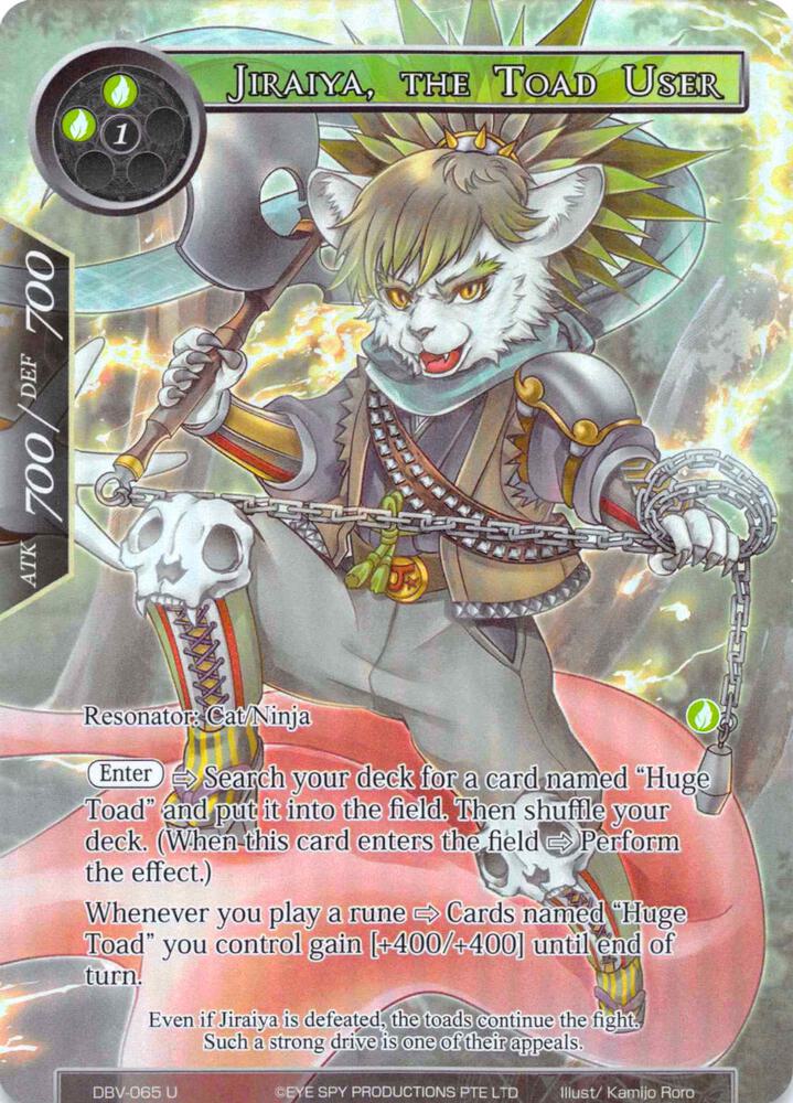 Jiraiya, The Toad User (Full Art) - The Decisive Battle of