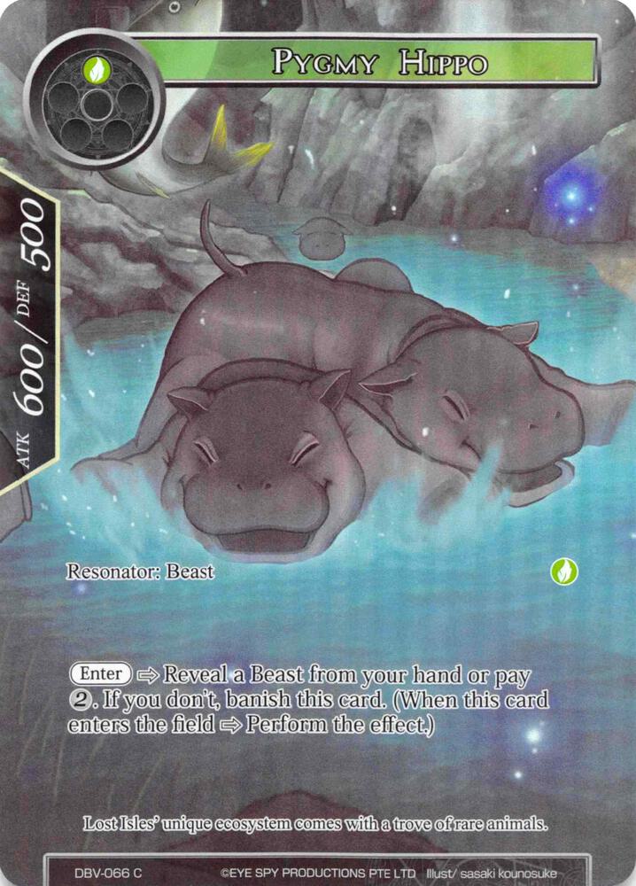 Pygmy Hippo (Full Art)