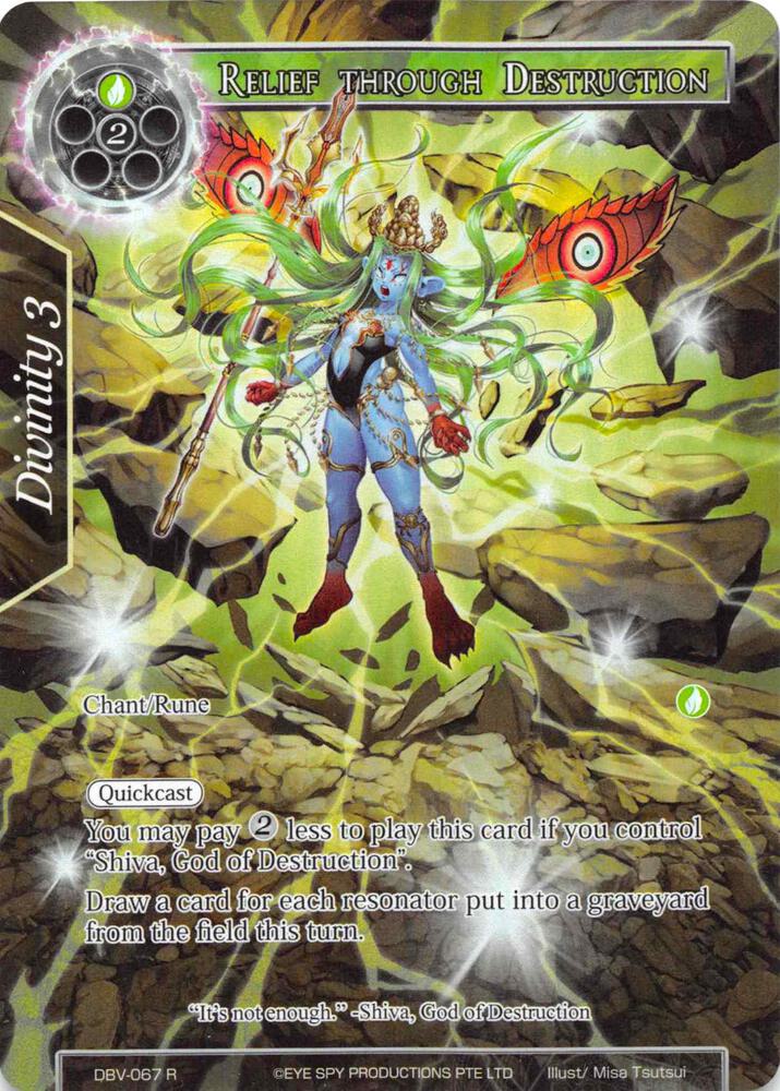 Relief through Destruction (Full Art)