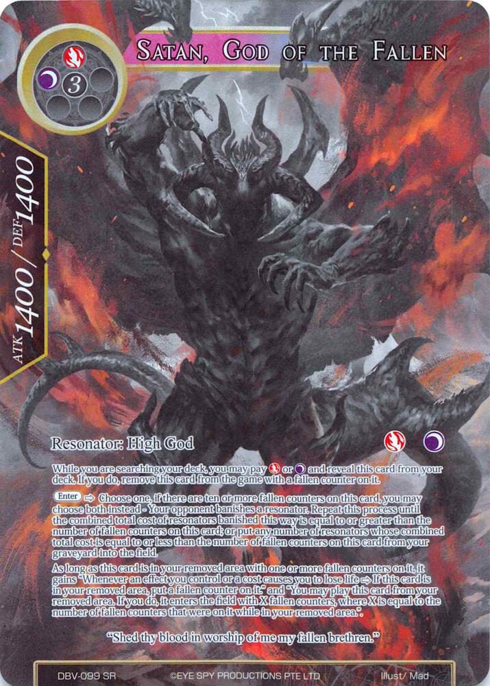 Satan, God of the Fallen (Full Art)