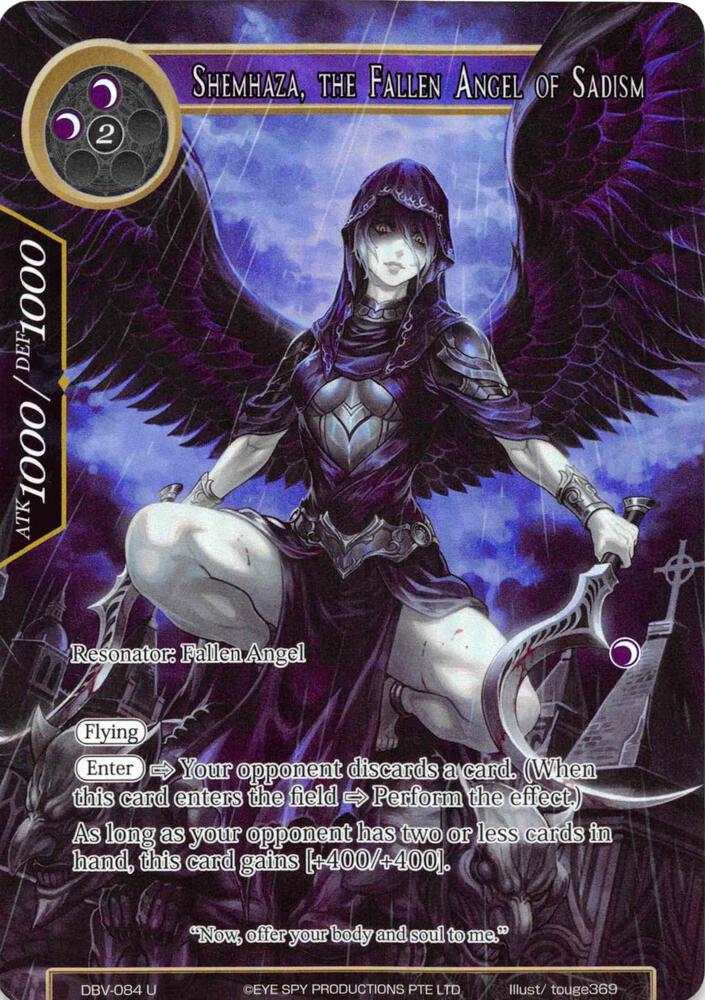 Shemhaza, the Fallen Angel of Sadism (Full Art)