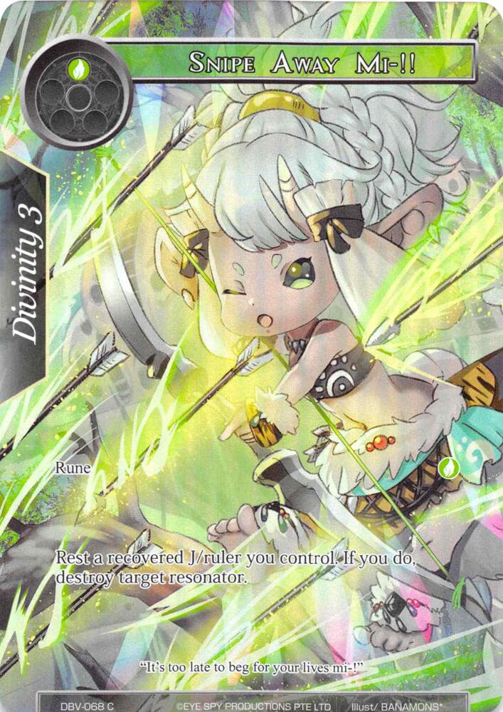 Snipe Away Mi-!! (Full Art)