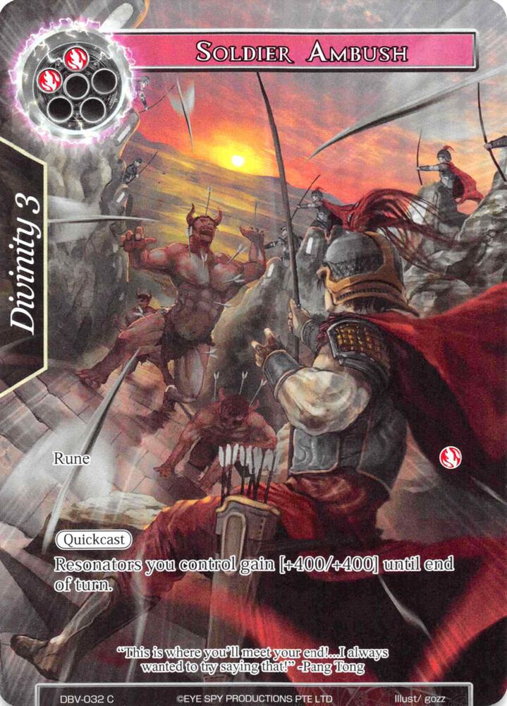 Soldier Ambush (Full Art)