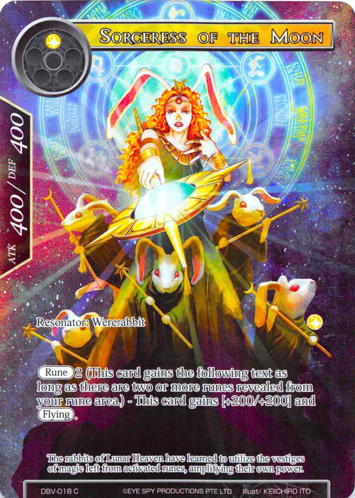 Sorceress of the Moon (Full Art)