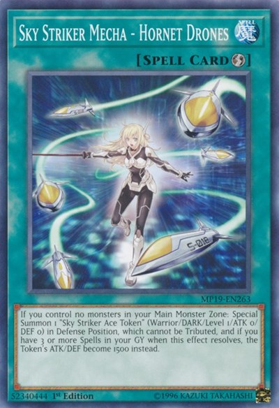 Sky Striker Mecha - Hornet Drones