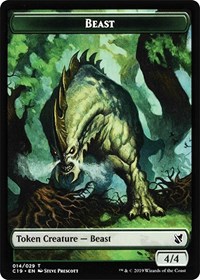 Beast (014) // Wurm Double-Sided Token