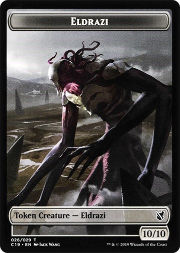 Eldrazi Egg Double Sided Token