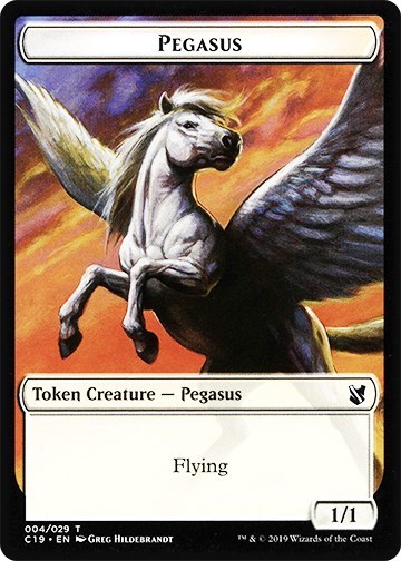 Pegasus Human Double Sided Token
