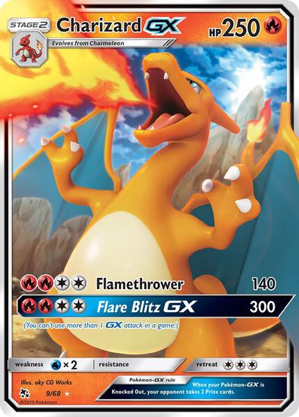Charizard GX card image