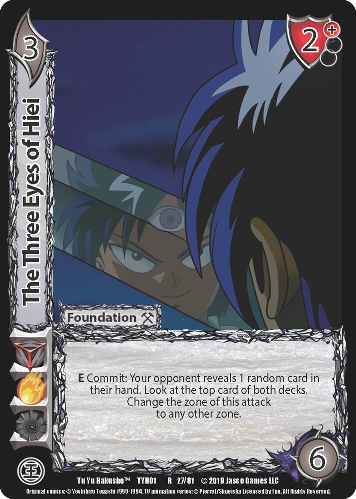 The Three Eyes of Hiei - Yu Yu Hakusho - UniVersus - TCGplayer.com