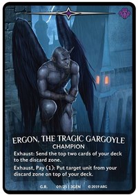 Ergon, the Tragic Gargoyle