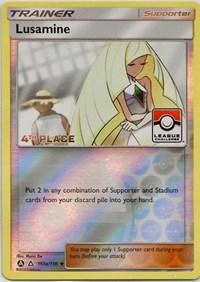 Lusamine - 153a/156 (League Challenge) [4th Place] #153a/156 from League & Championship Cards Pokemon card image