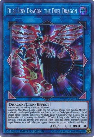 決闘竜 デュエル・リンク・ドラゴン スーパー 英語版 1枚 YCSW-EN012 Yugioh Duel Link Dragon, The Duel Dragon YCSW-EN012 Super Rare