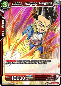 Cabba, Surging Forward #DB1-009 — Draft Box 04 - Dragon Brawl